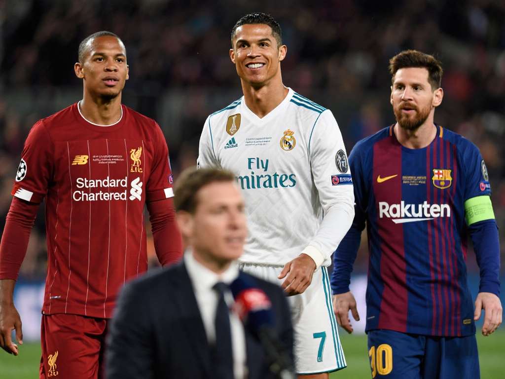 C罗自称最全面球员?法比尼奥力挺梅西大罗更胜一筹 对于足球迷来说,C罗和大罗、梅西都是球坛